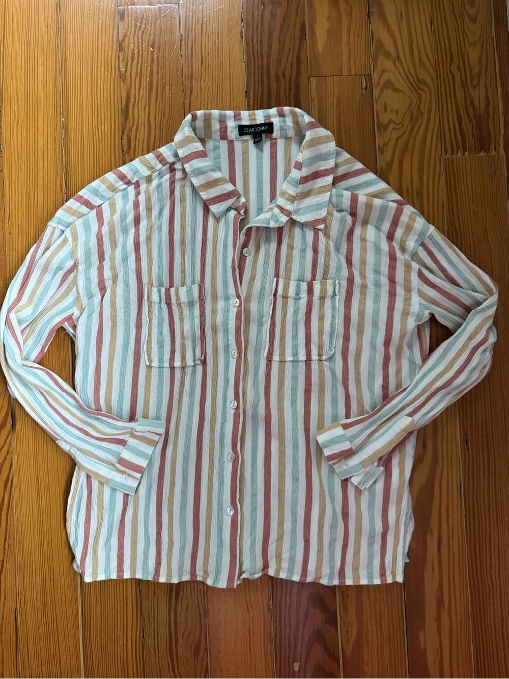 Dear John Striped Button-down Shirt